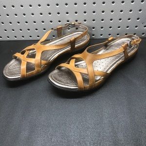 Ladies Ecco Sandals Size 40 euro